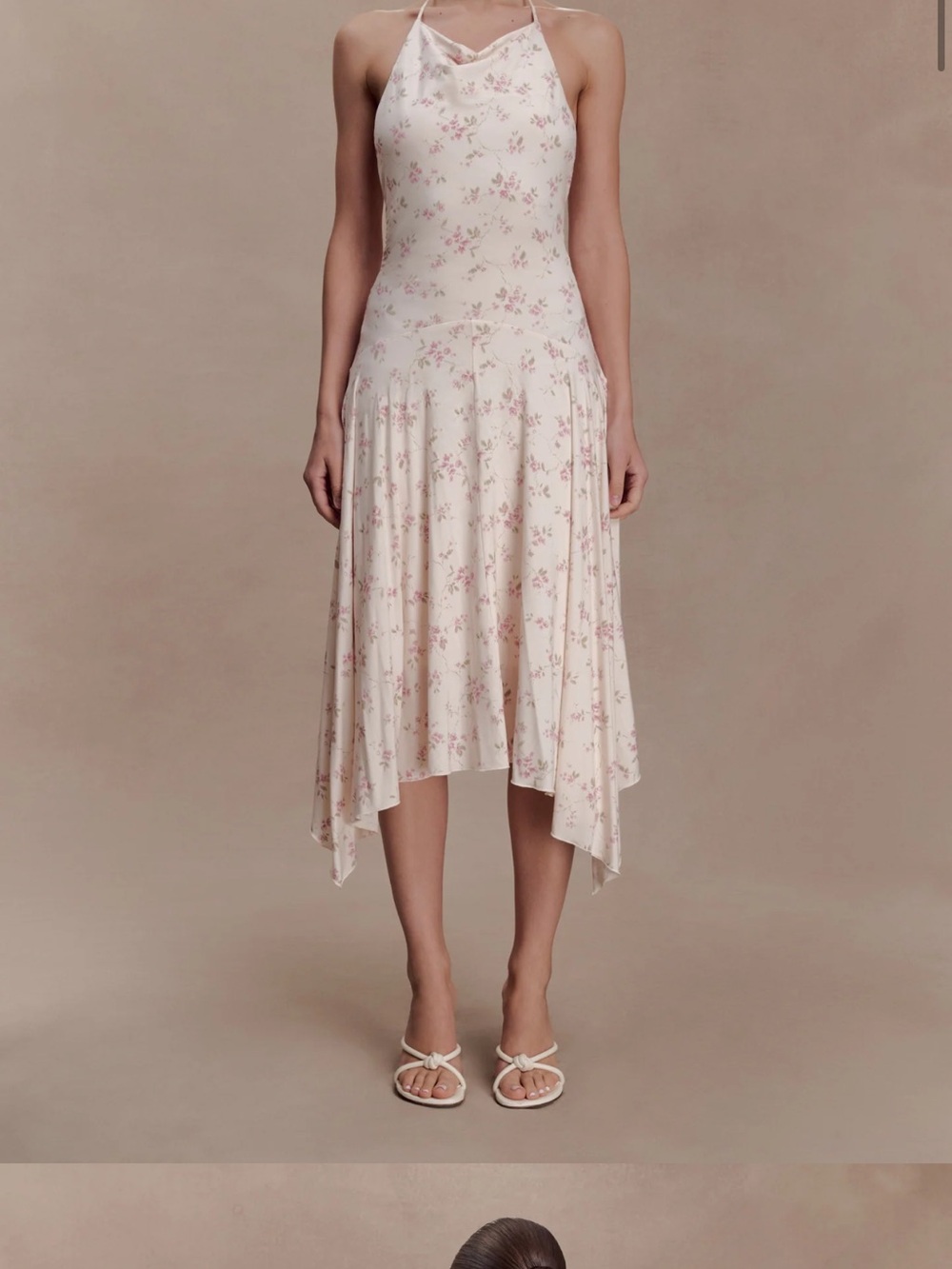 Sylvie Modal Hankie Midi Dress